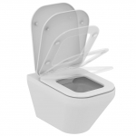 Tonic II - конзолна тоалетна чиния без ринг,с нормална тоалетна седалка
